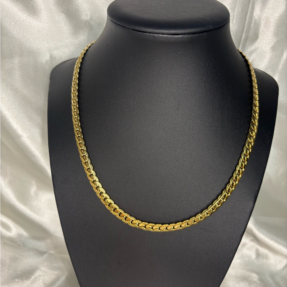 New 18K Gold Plated Chain Necklace